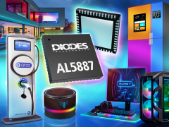 Diodes 公司面向RGB 和单色固态照明LED，推出双数字接口、多通道 LED 驱动器